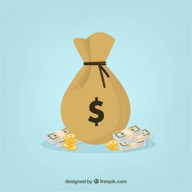 卡通金币素材