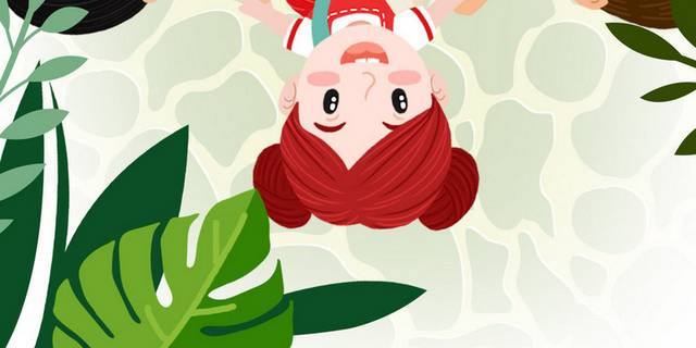 卡通儿童小孩图片