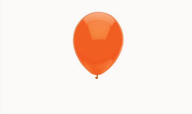 橙色气球