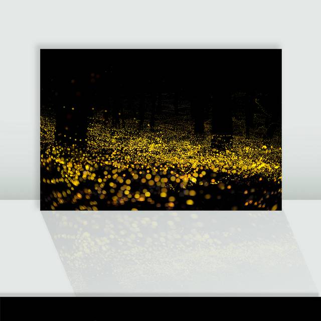 金色粒子光效图片