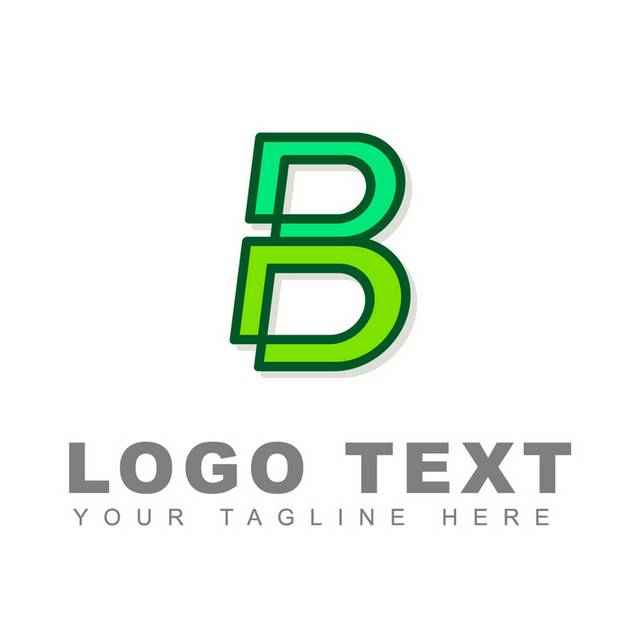 B字母logo