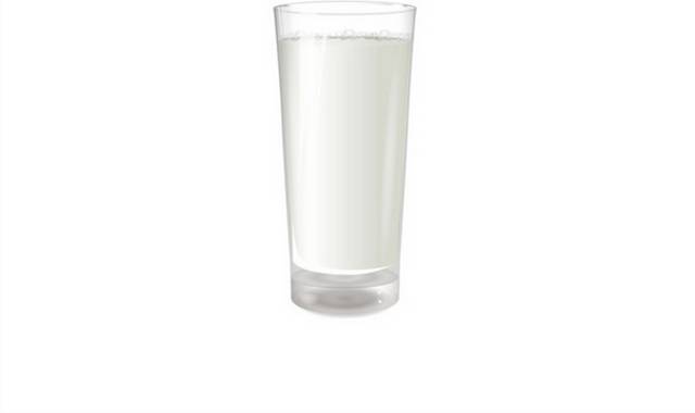 一杯牛奶设计素材