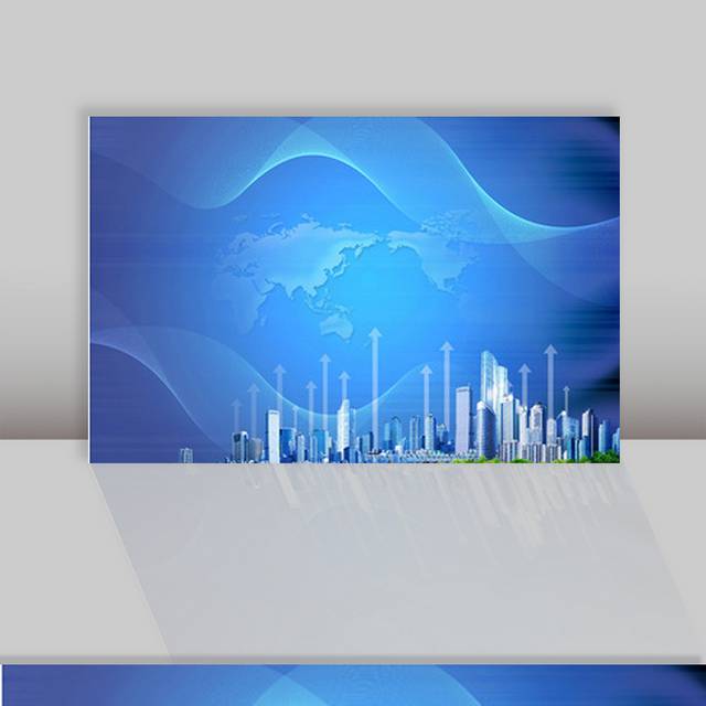蓝色科技动感背景