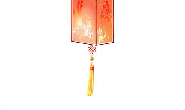 古典中国风红灯笼元素