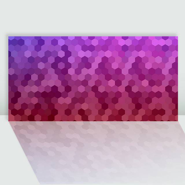 矢量紫色绚丽背景
