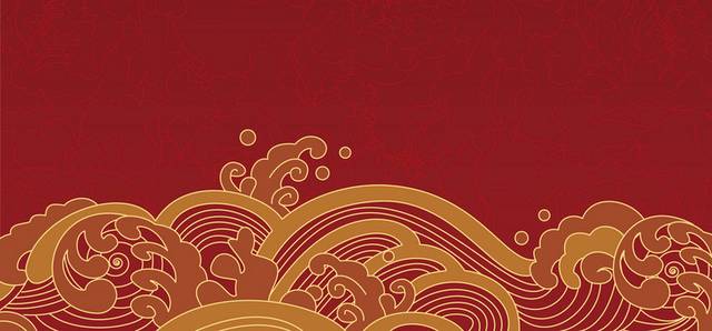 简洁红色背景