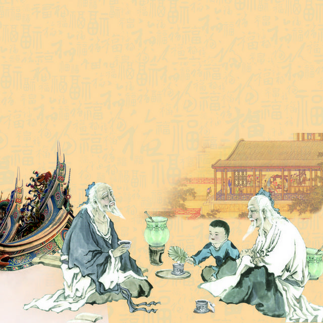 中国风梅花背景