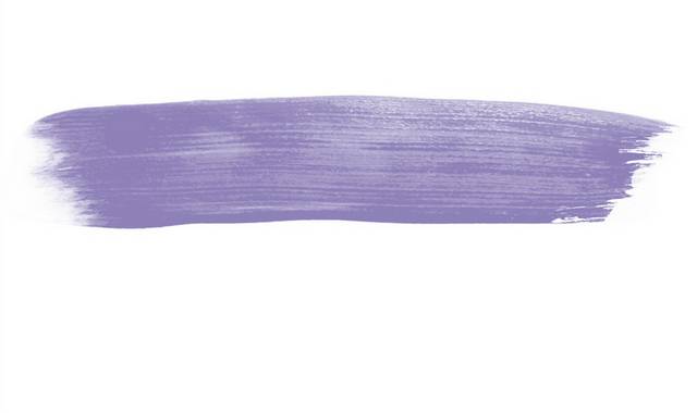 紫罗兰色水彩素材