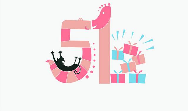 51劳动节艺术字
