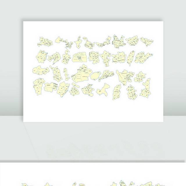 省份地图