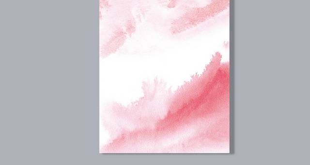 粉色水彩纹理背景图片素材