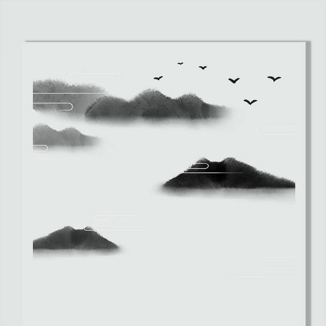 大气高山图