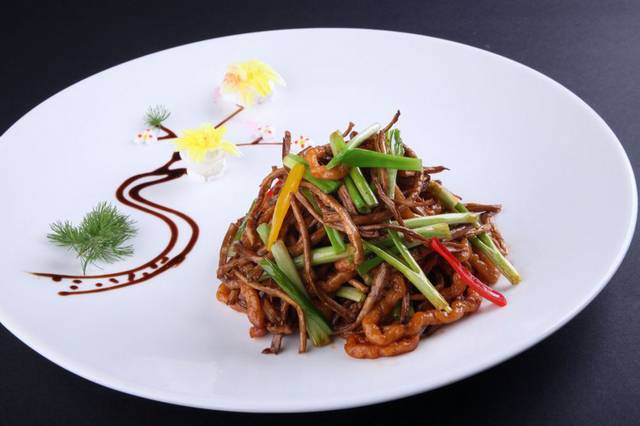 茶树菇炒牛柳图片35