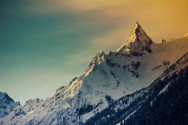 雪山