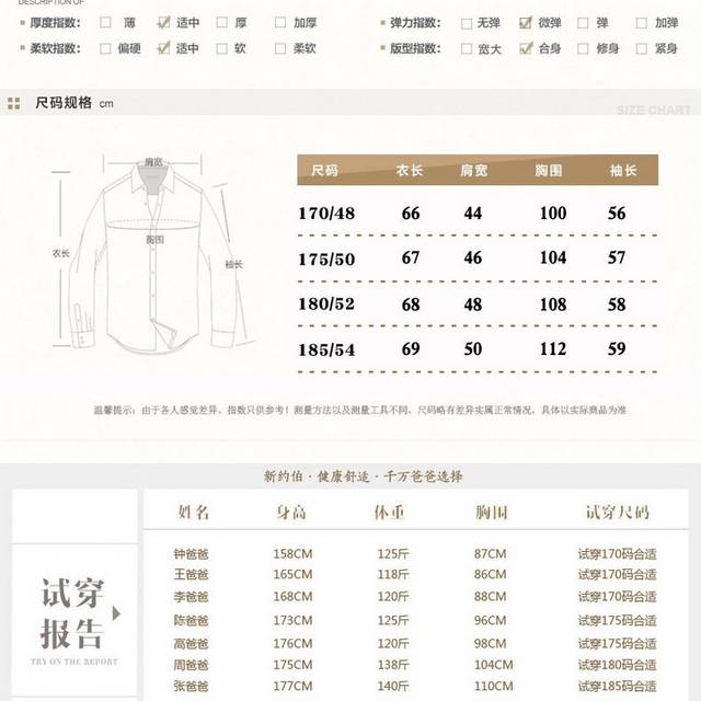 男装详情页