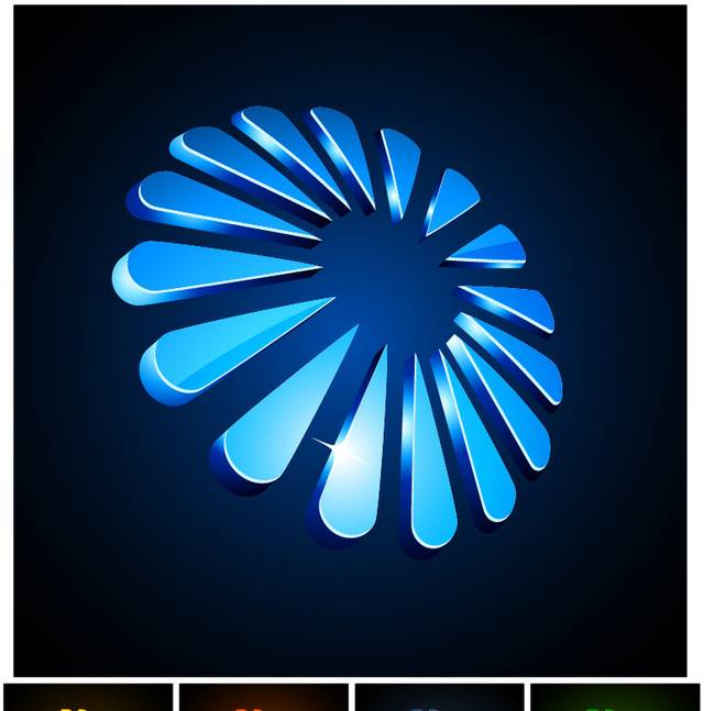 科技logo图标logo设计