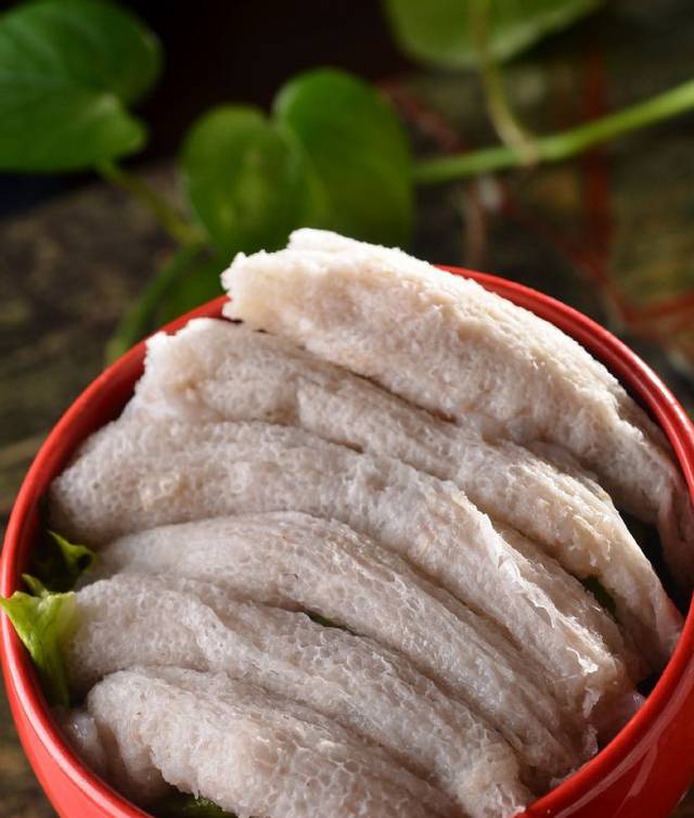 野生竹笙虾滑美味高清图片