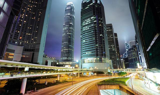 都市建筑夜景