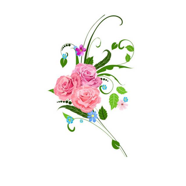 玫瑰花背景