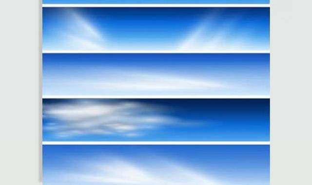 天空矢量元素