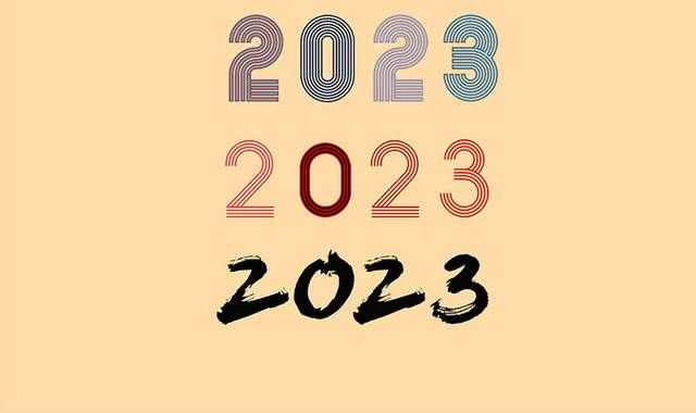 2023数字模板
