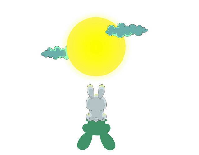 矢量兔子素材