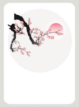 梅花圖 的梅花插画图片下载-正版图片600786257-摄图网