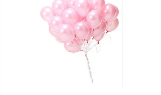 粉色气球