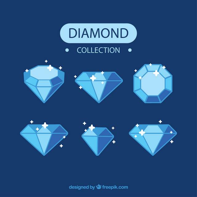 卡通钻石