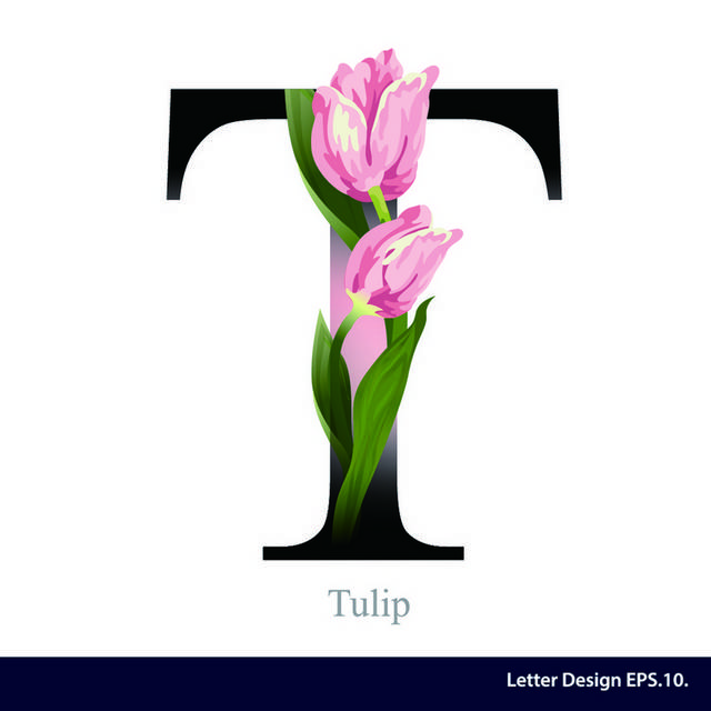 字母花