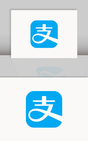 支付宝logo高清蓝色图片