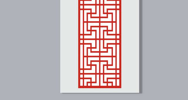 红色窗花