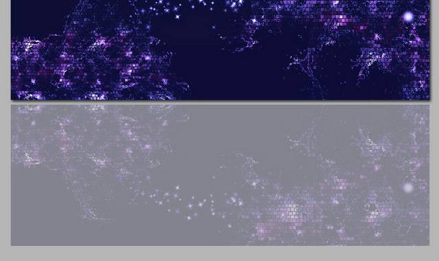 紫色简约科技感banner