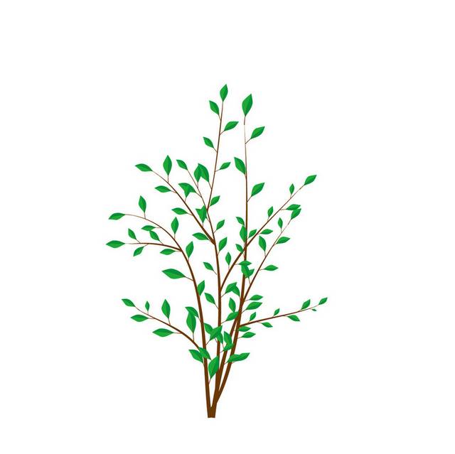 卡通树