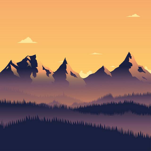 卡通风景