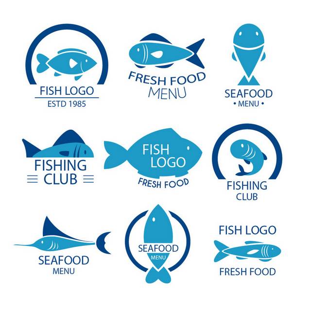 渔业图标素材
