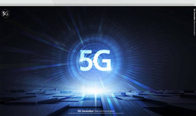 蓝色科技5G背景素材