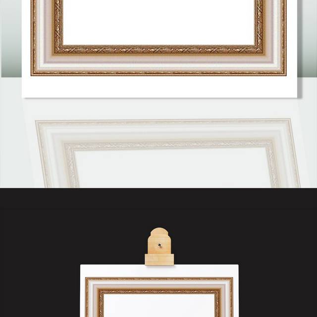 欧式画框素材