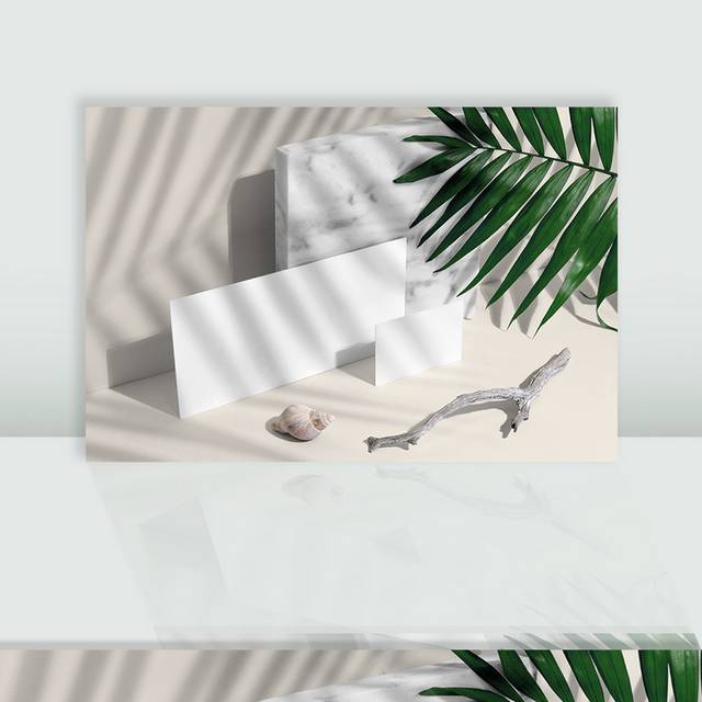 白色信封样机展示