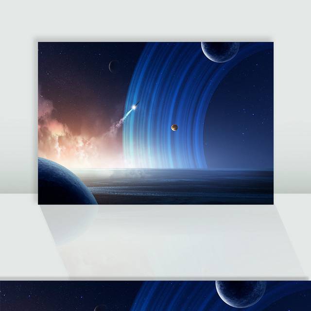 银河系星球图片