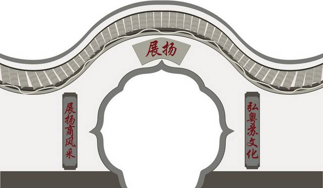 卡通矢量门