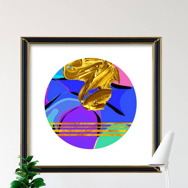 现代抽象艺术装饰画