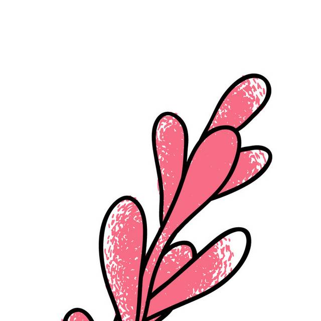 盆栽小植物插画17