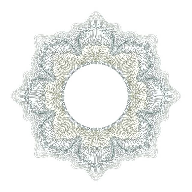 防伪花纹