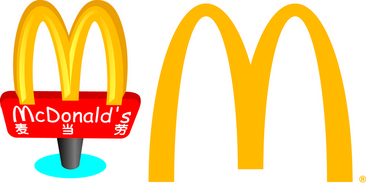 麦当劳标志设计分析图片
