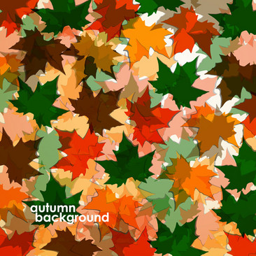 彩色秋叶背景 图品汇