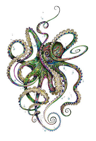 章鱼仿生设计图片