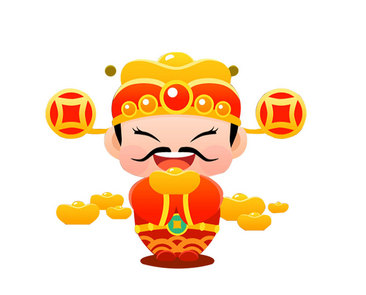 打瞌睡的财神