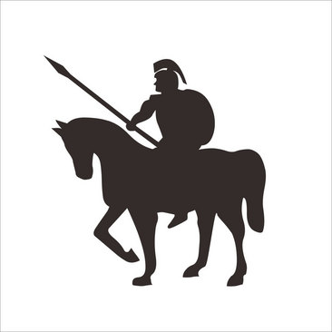 骑士符号图案图片