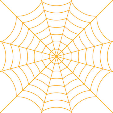 黄色蜘蛛网素材 图品汇